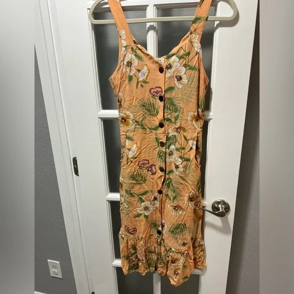 Monteau Floral Print Button Down Dress - Picture 4 of 14